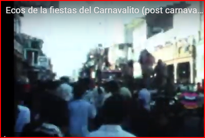 Ecos de la fiestas del Carnavalito (post carnaval) en la Ciudad de Colón